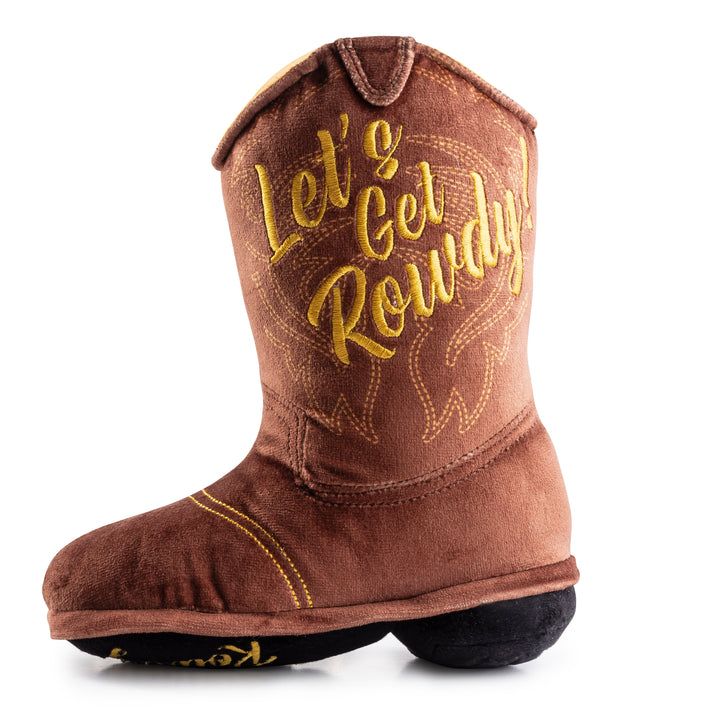 Brown cowboy boots