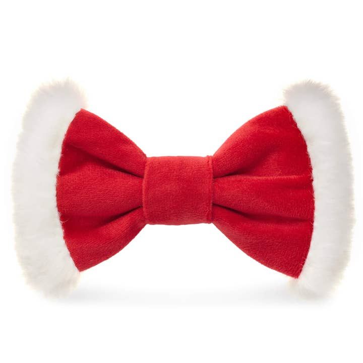 Santa paws bow tie