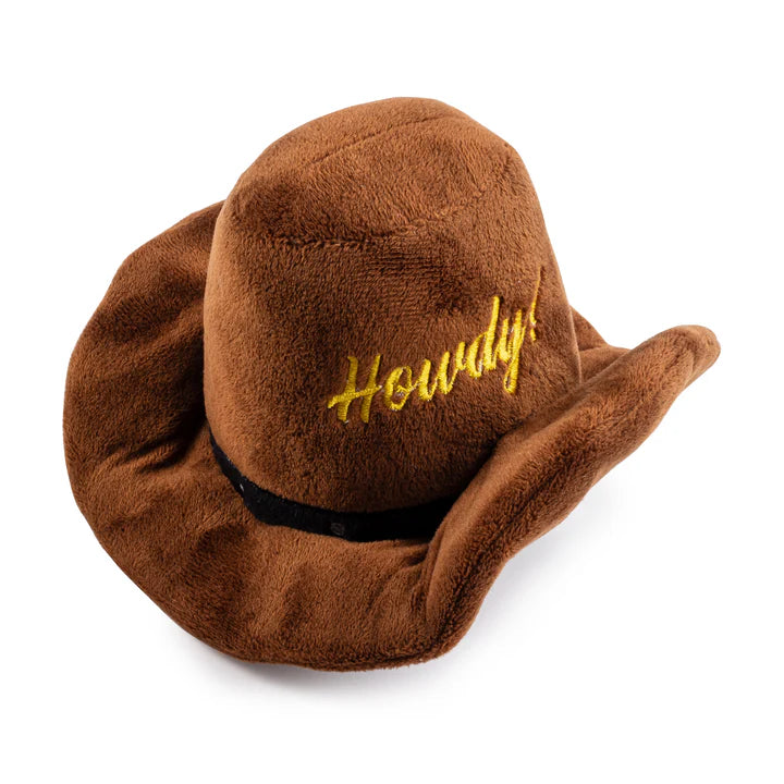 Brown cowboy hat