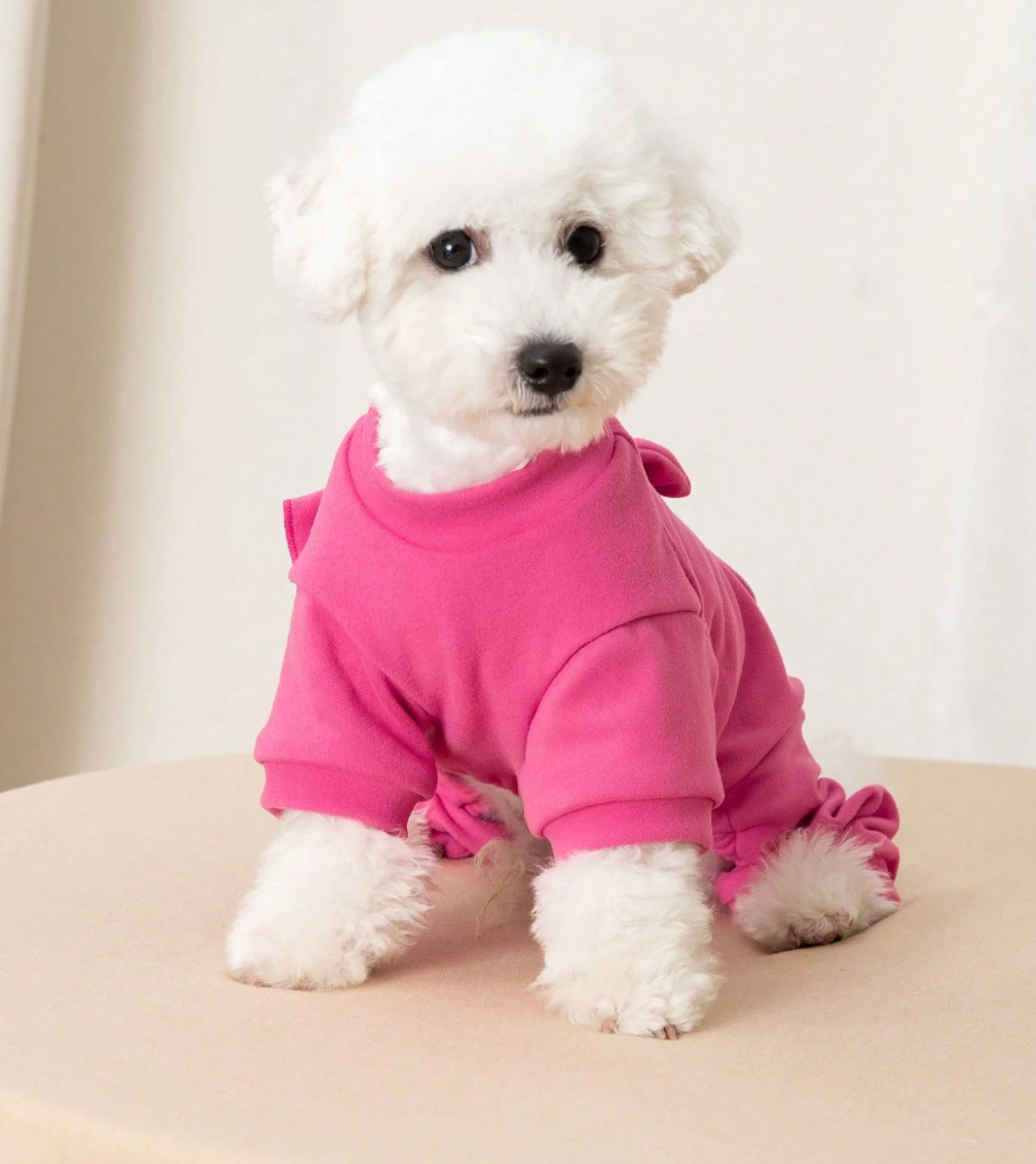 Coquette Bow Pyjamas Hot Pink