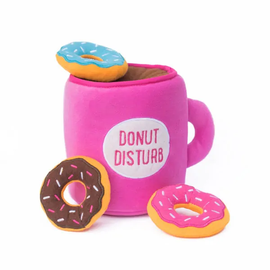 Donut Disturb Burrow toy