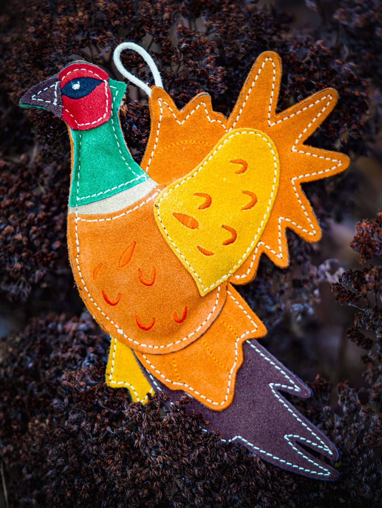 Bracken the Pheasant Eco Dog Toy