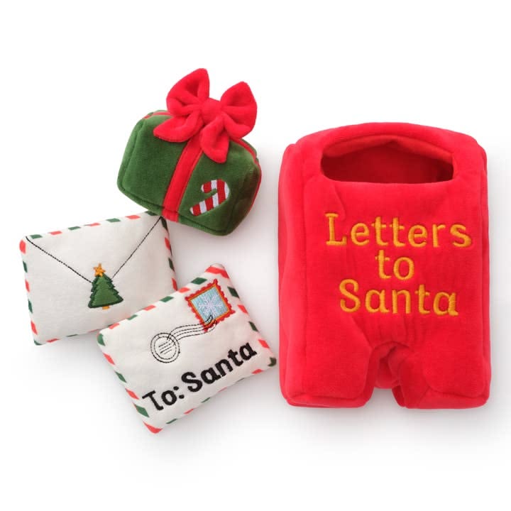 Letters to Santa Interactive Snuffle Dog Toy