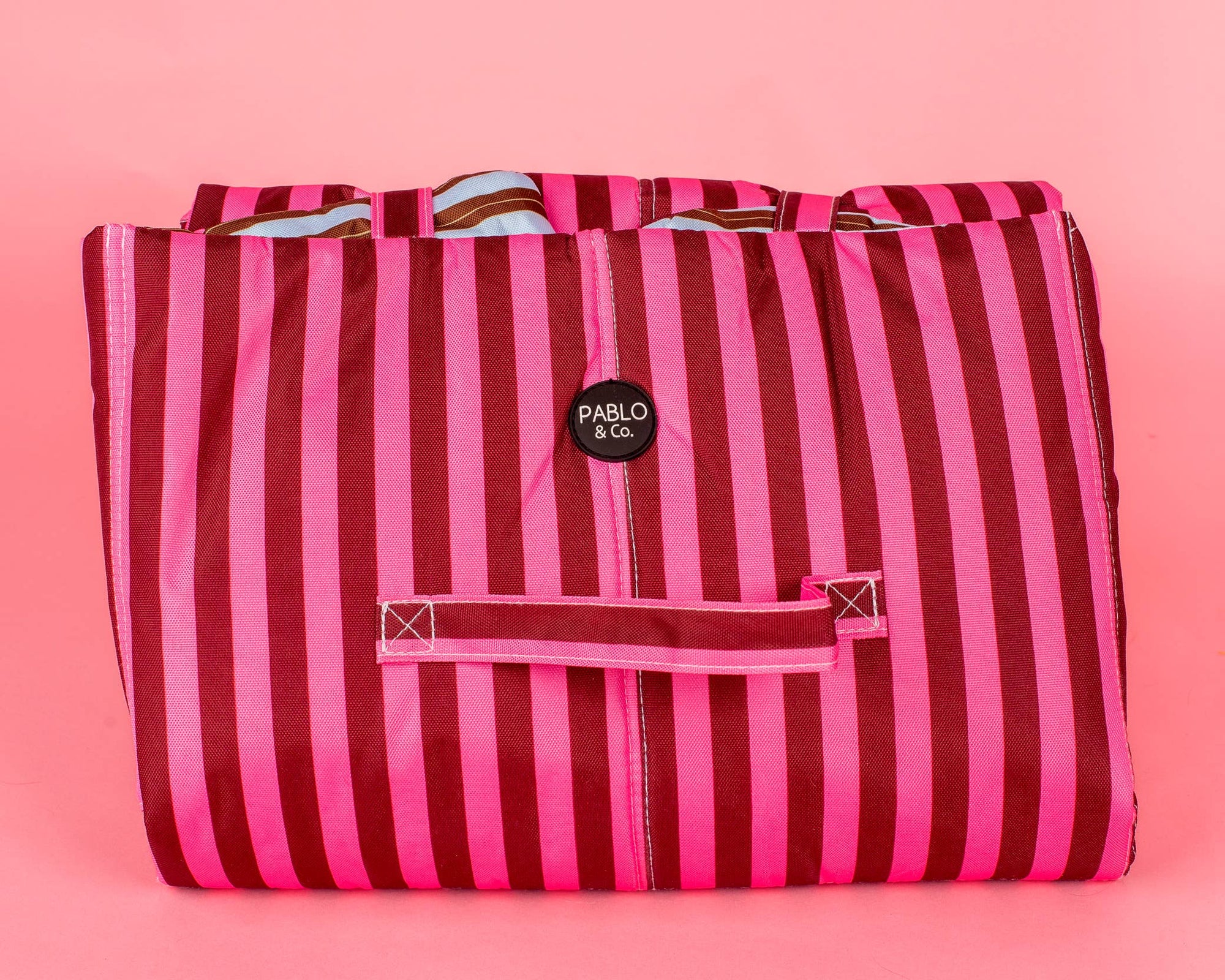 Deluxe Travel Mat: Blushing Stripes & Sunday Stripes