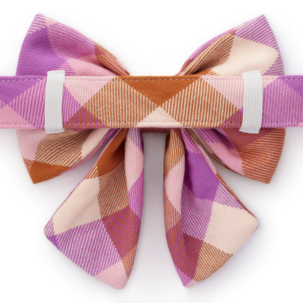 Bramble Flannel Lady Dog Bow