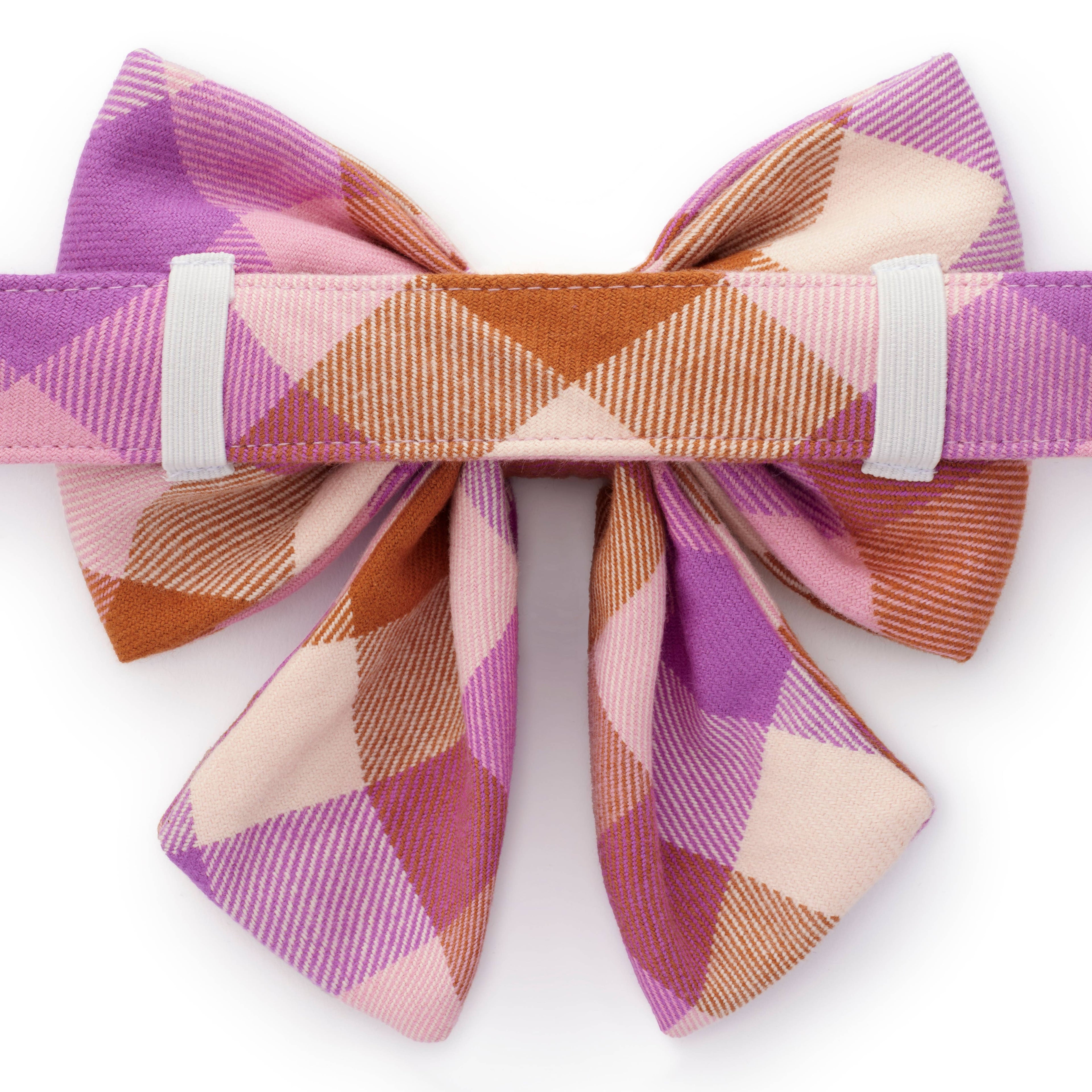 Bramble Flannel Lady Dog Bow