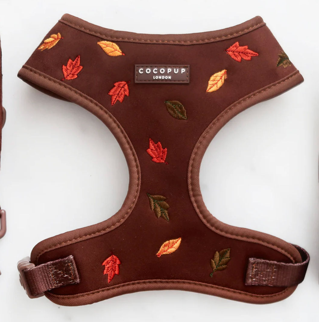 Pawtumn Leaves Adjustable Neck HARNESS