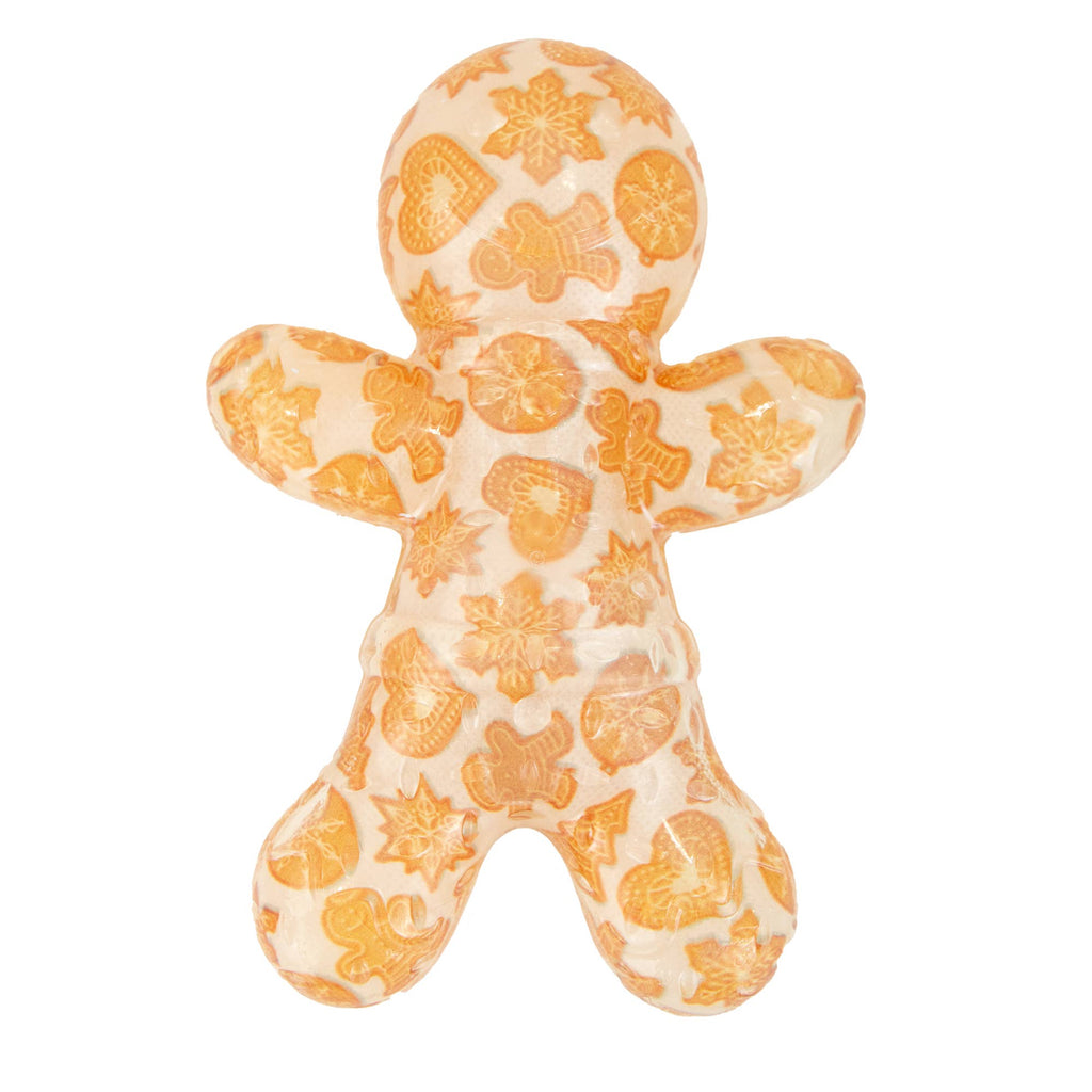 Squeaky Gingerbread  Dog Toy