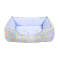 Lemon print cooling bed for dogs