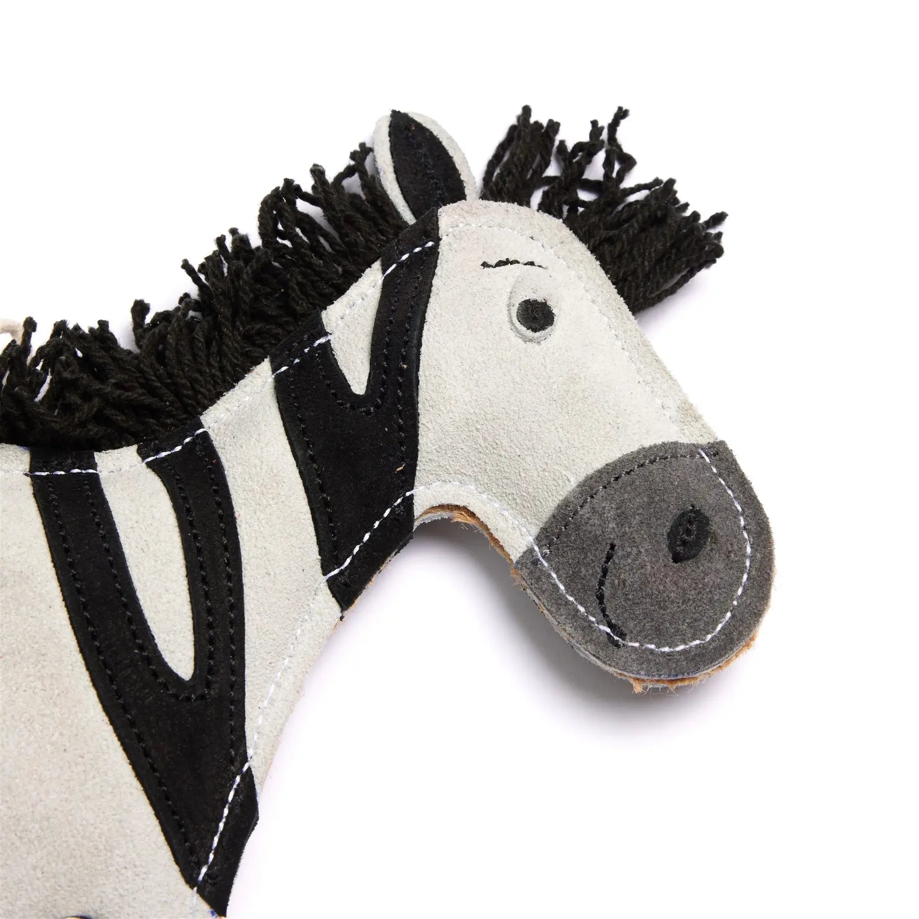 Zambezi the zebra dog toy
