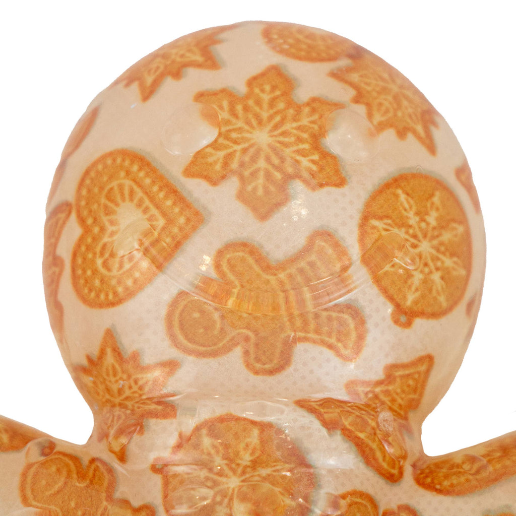 Squeaky Gingerbread  Dog Toy