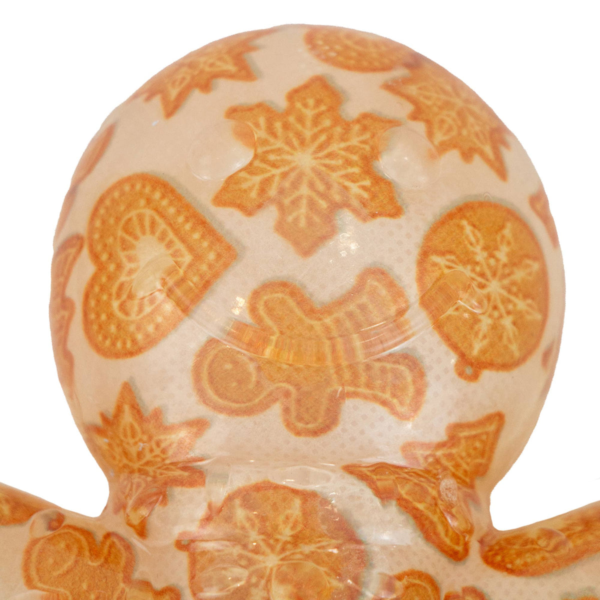 Squeaky Gingerbread  Dog Toy