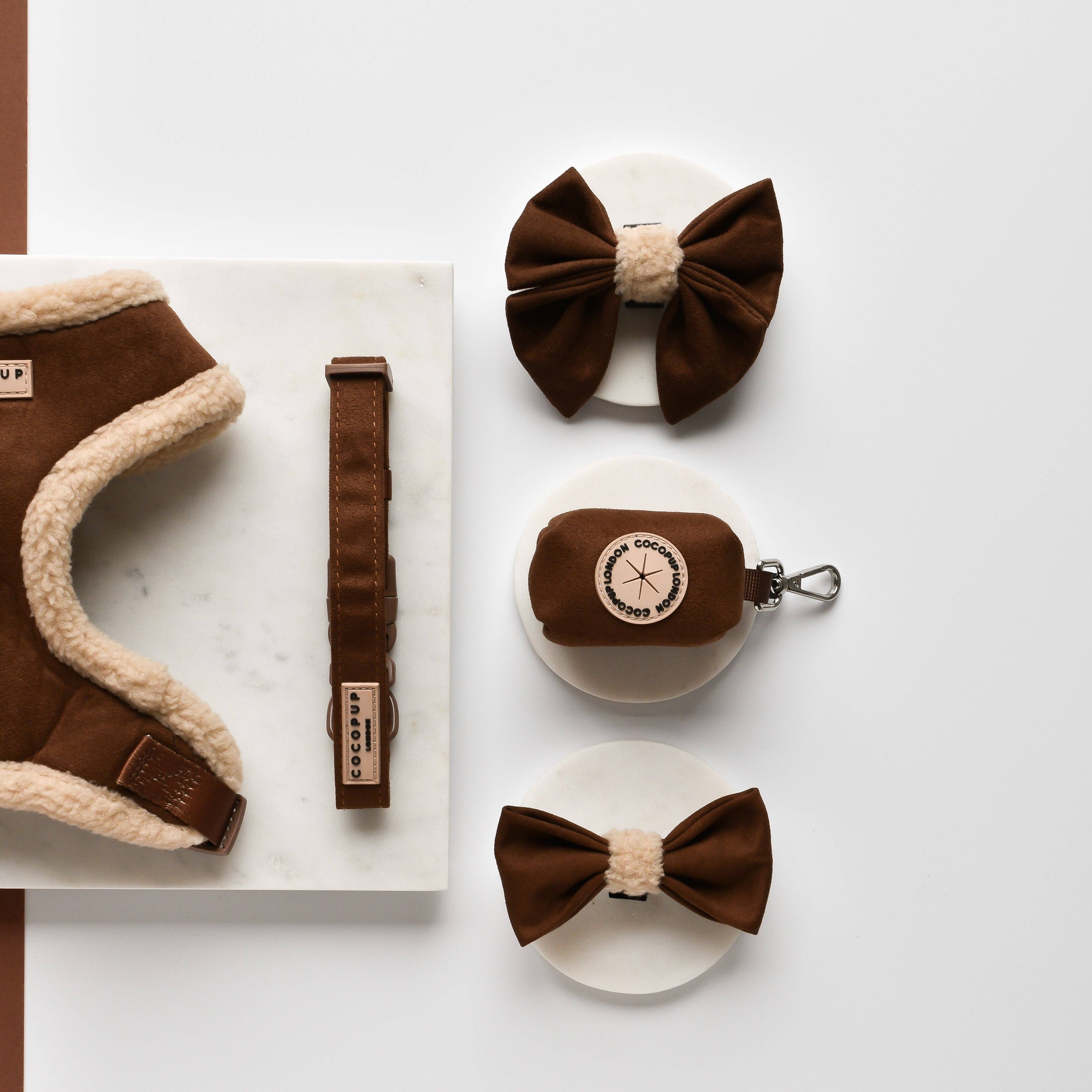 Brown Aviator Poop Bag Holder