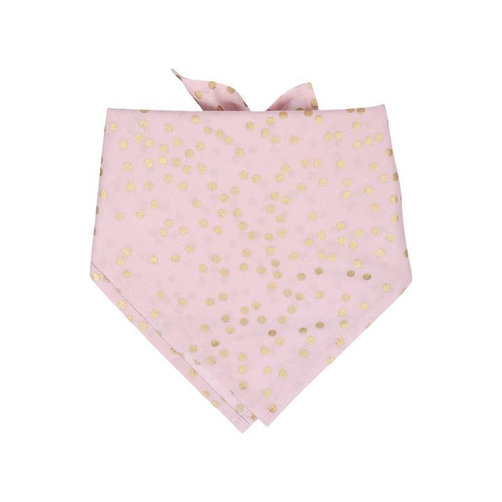 Crew Lala pink & gold bandana