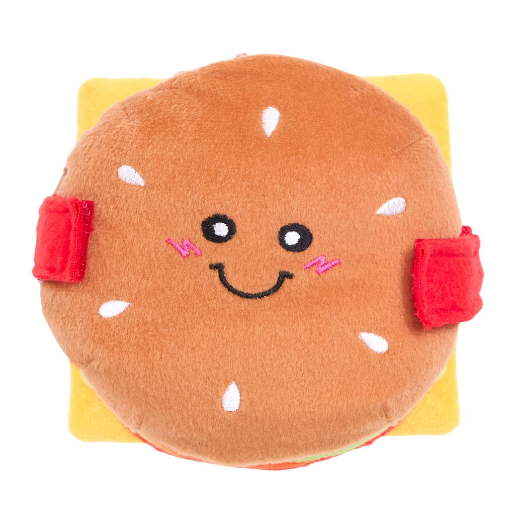 Snufflerz Stacks - Cheeseburger - Interactive Dog Toy