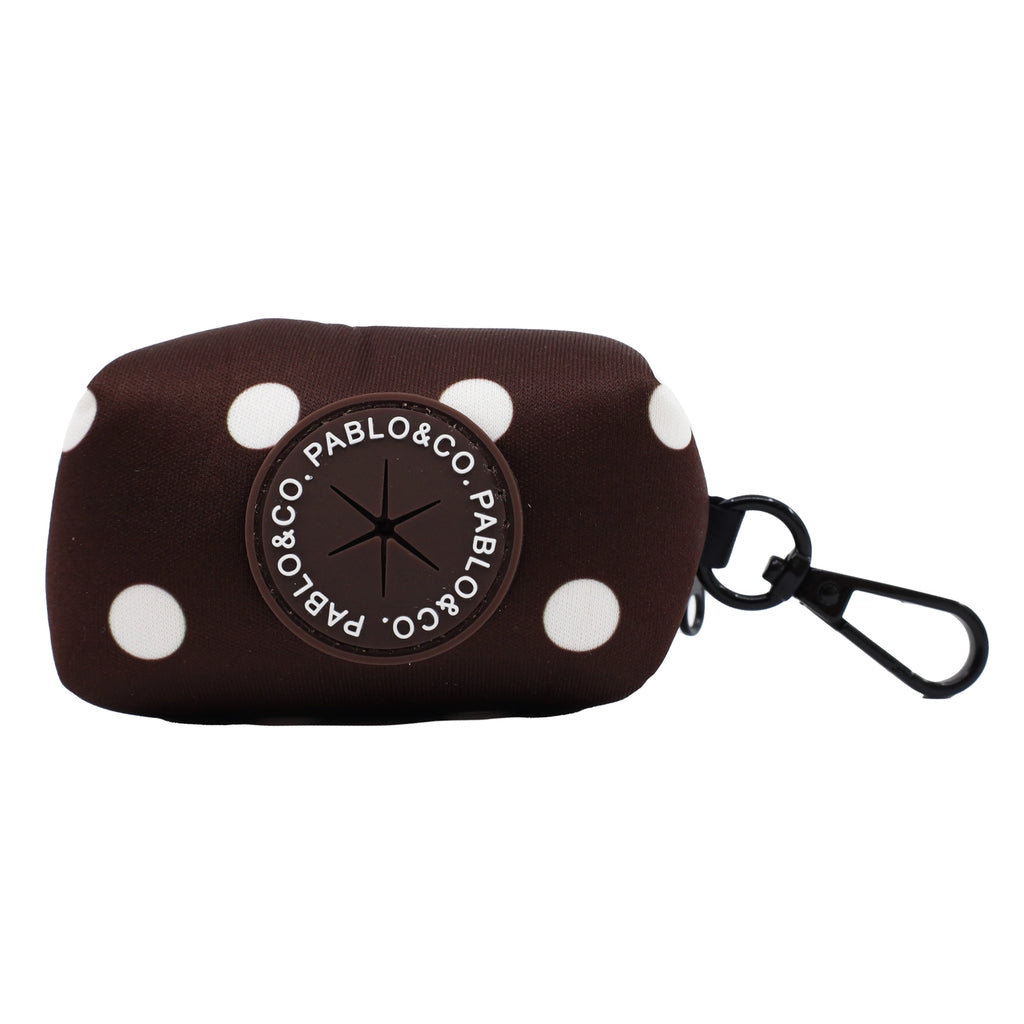 Pablo polka dot poo bag holder