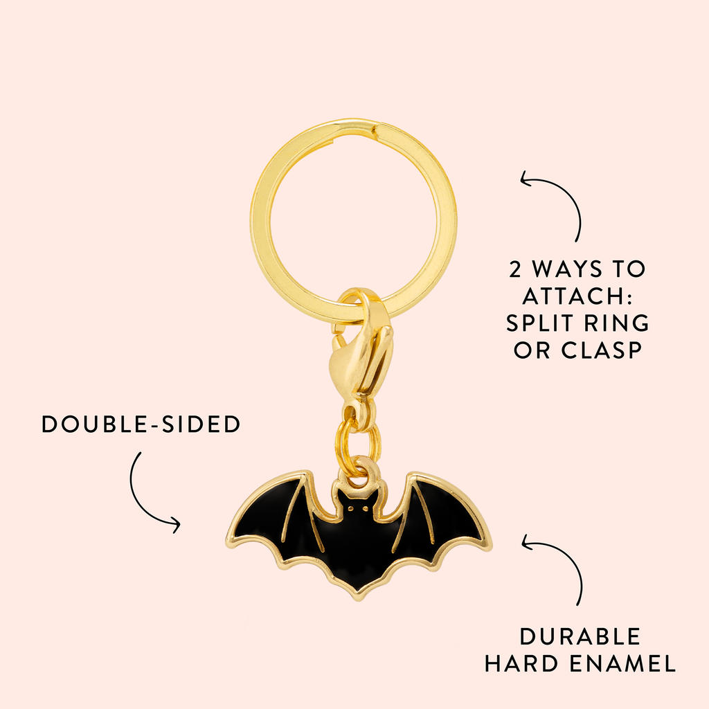 Bat Dog Collar Charm