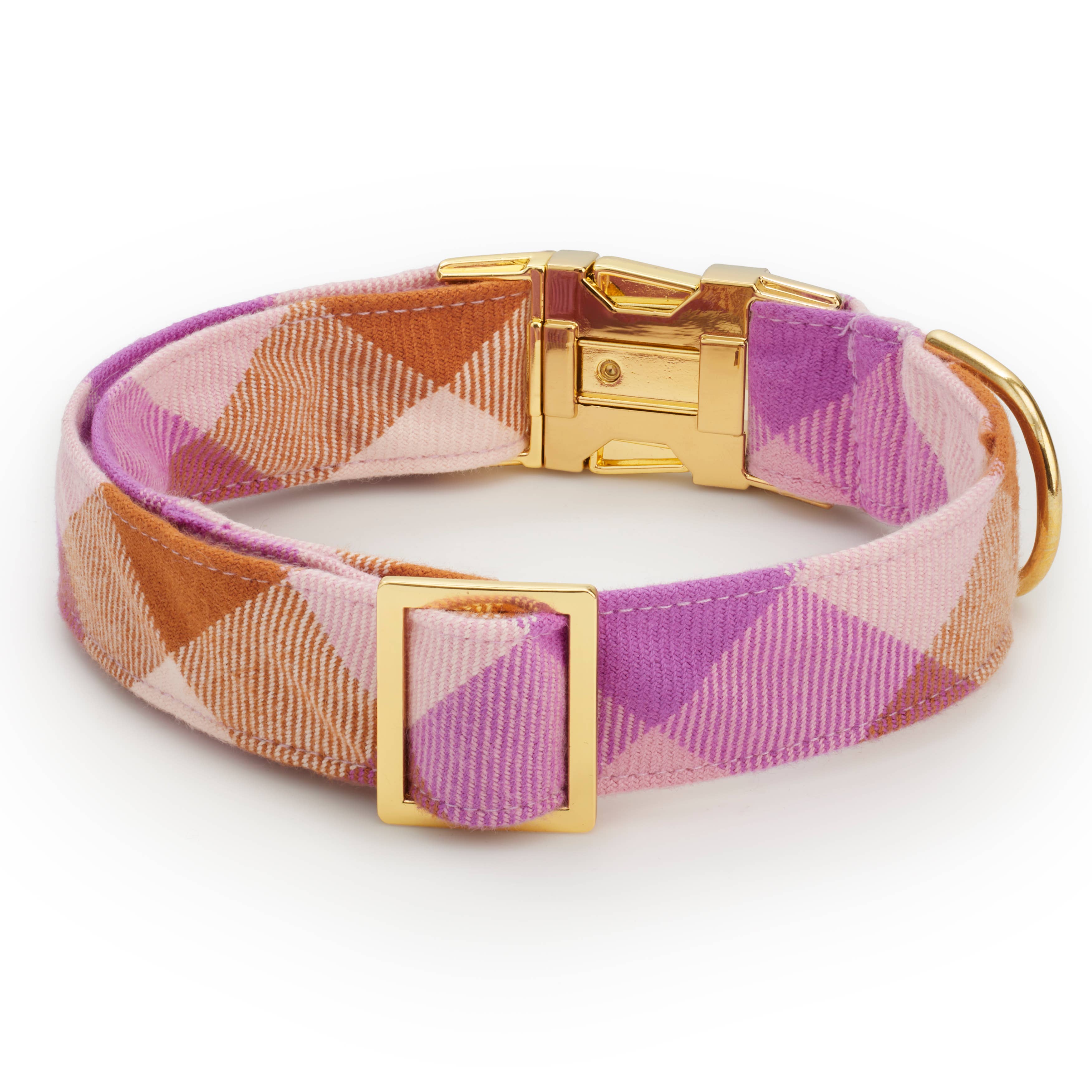 Bramble Flannel Dog Collar