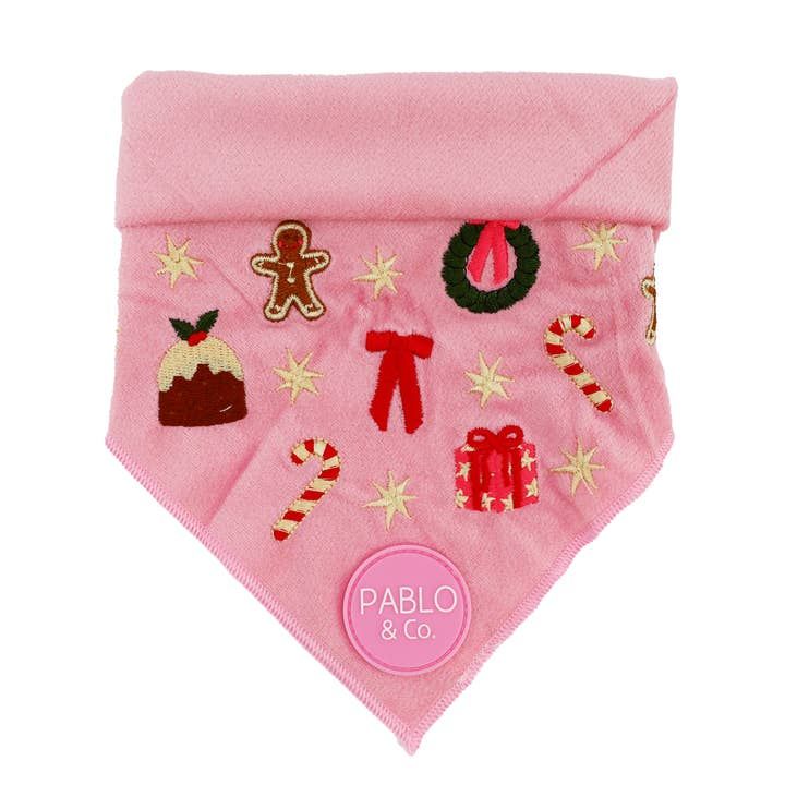 Merry & Bright dog bandana