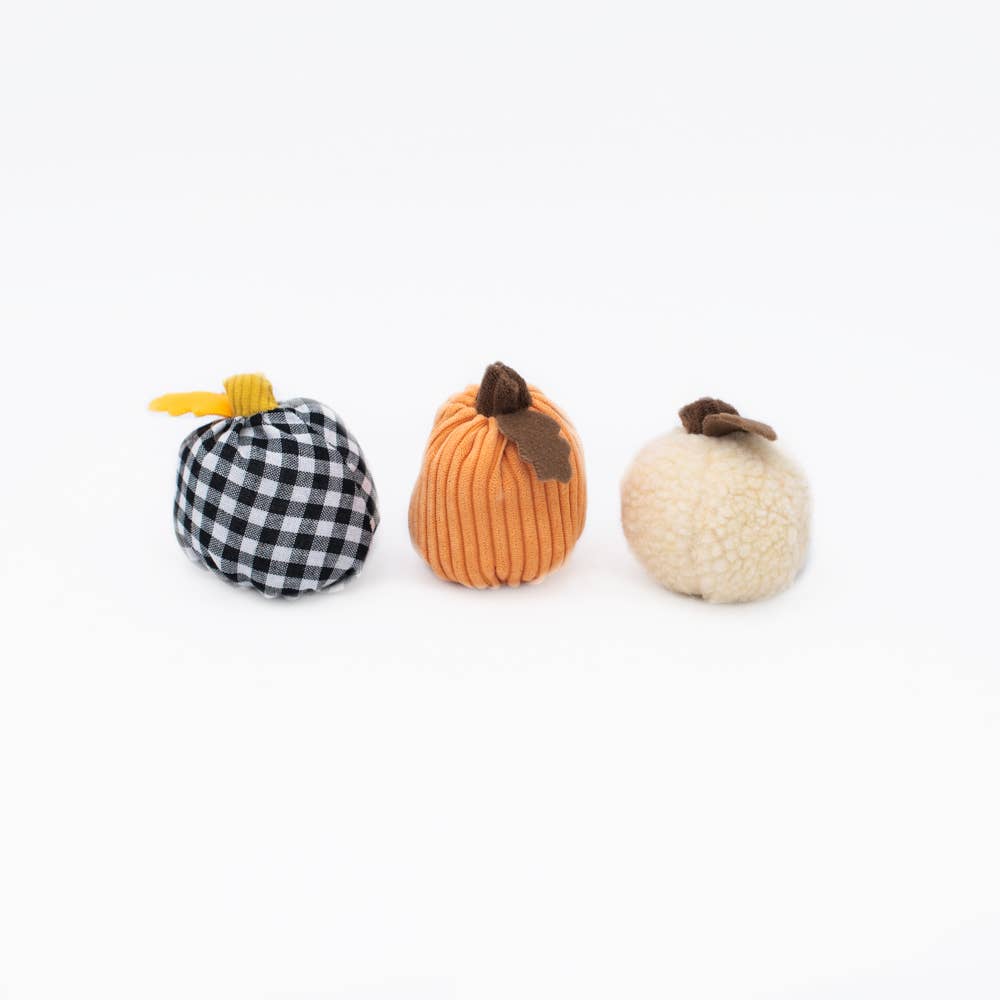 Halloween Miniz  - Gourds (3-pack) - Dog Toy