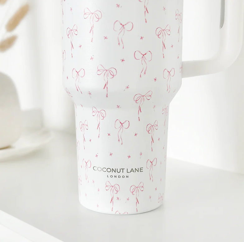 Stainless Steel Tumbler - Dainty Bows