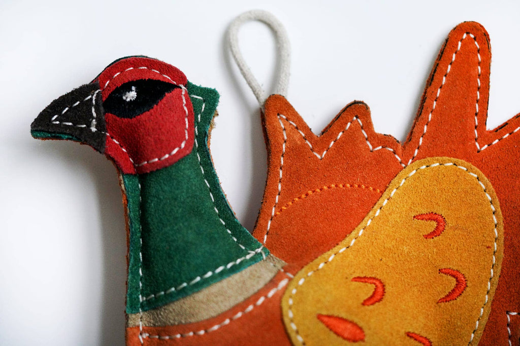 Bracken the Pheasant Eco Dog Toy