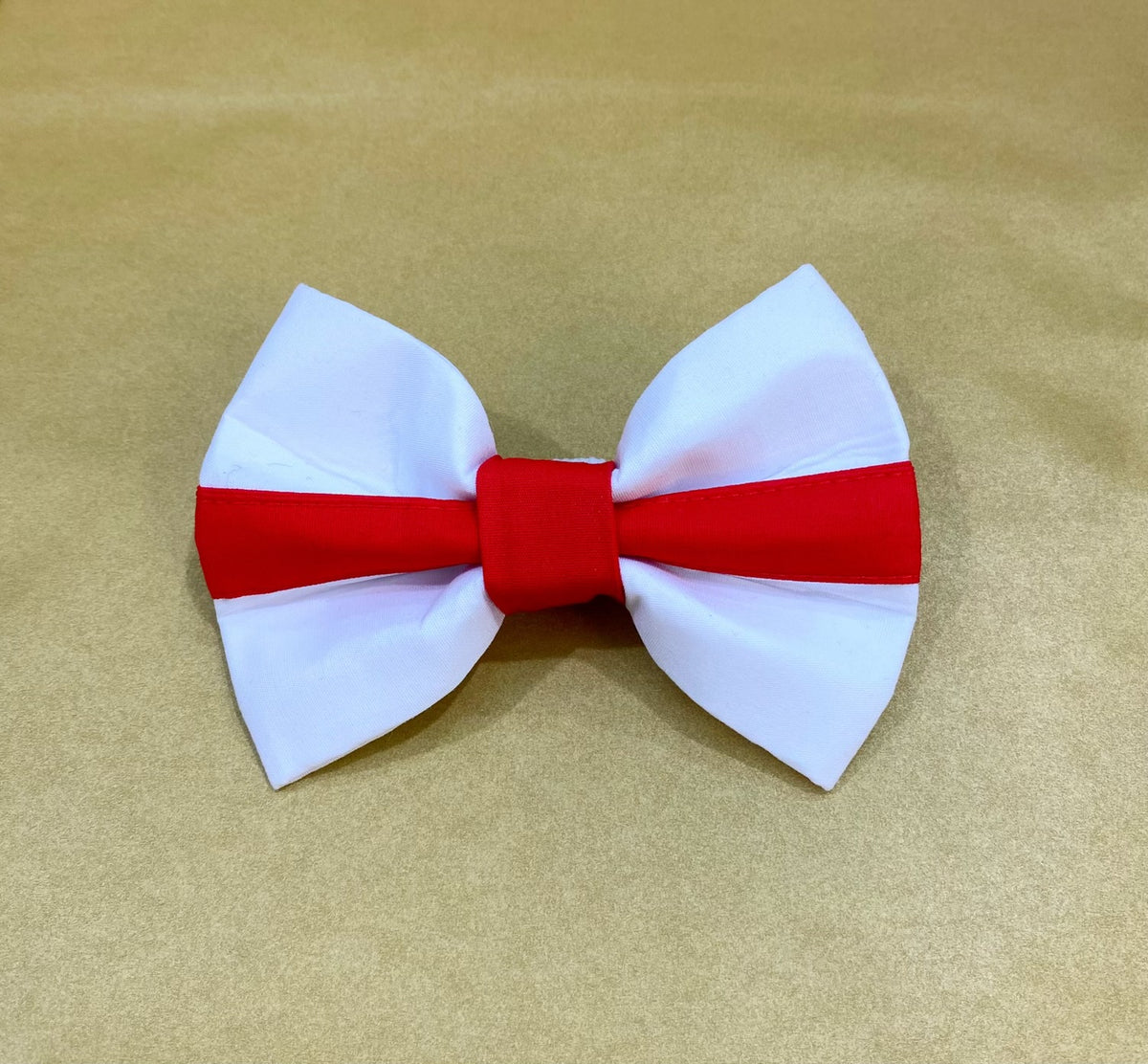 England Football dog bow tie