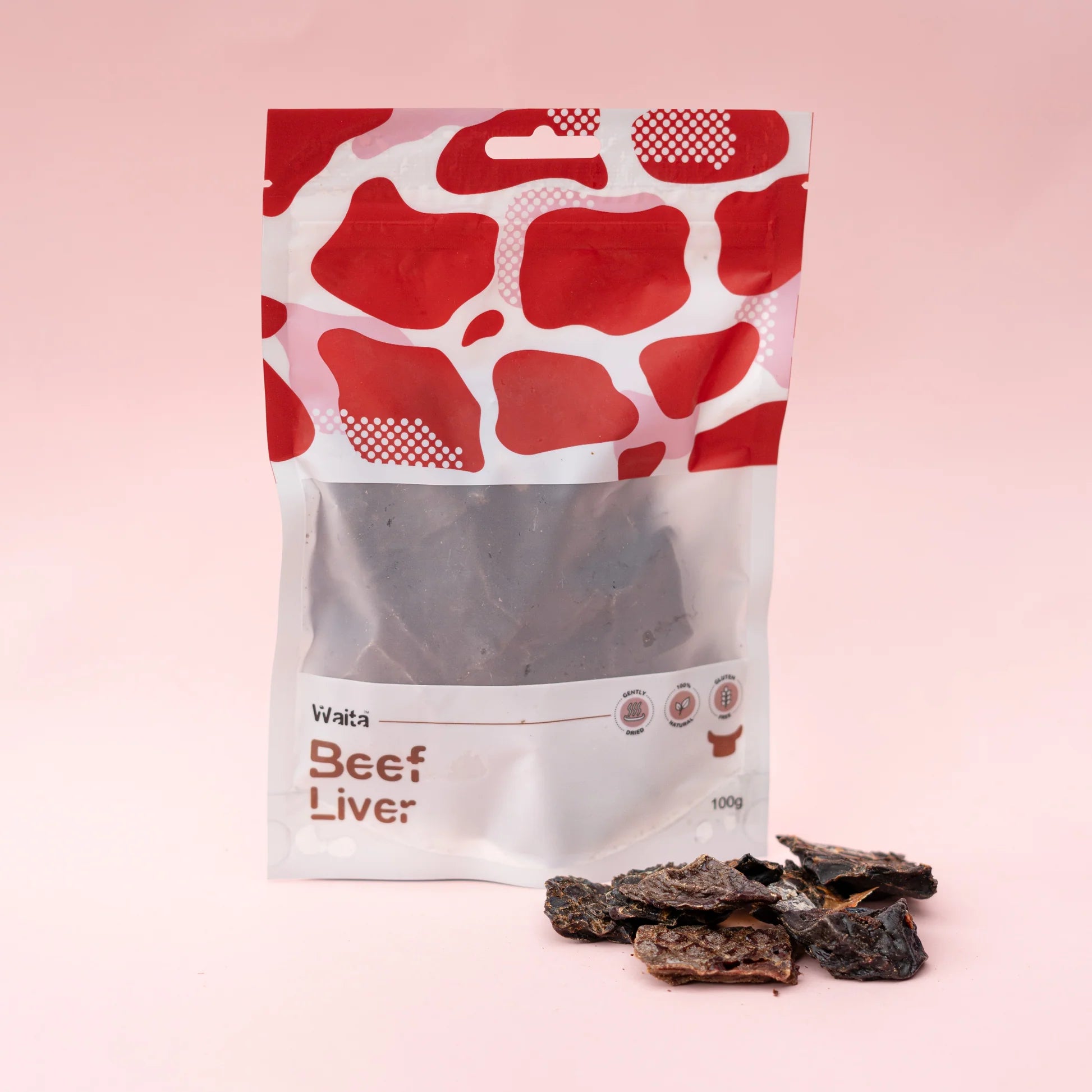 Air dried beef liver dog treats