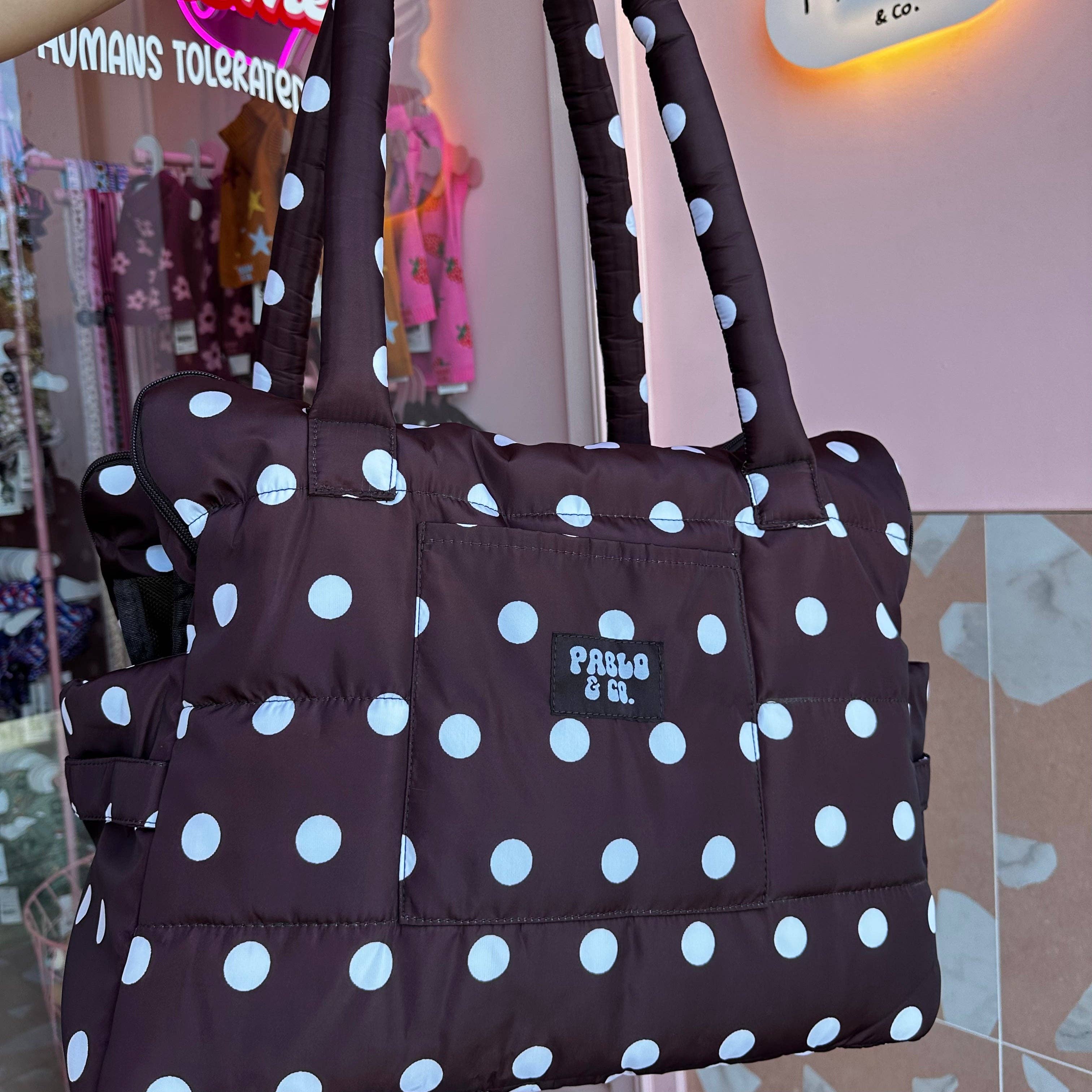 Polka Dots: Travel Bag