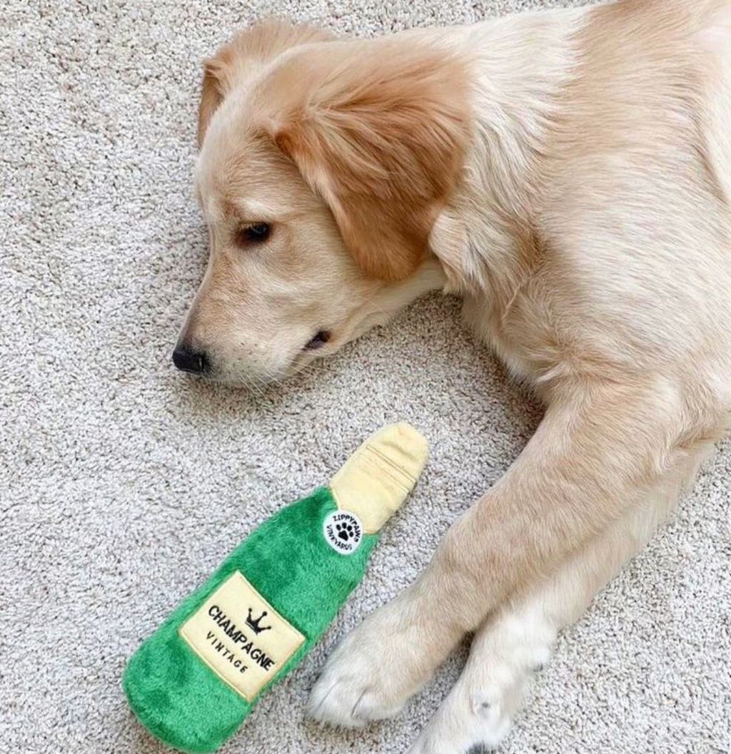 Happy Hour Crusherz - Champagne - Dog Toy