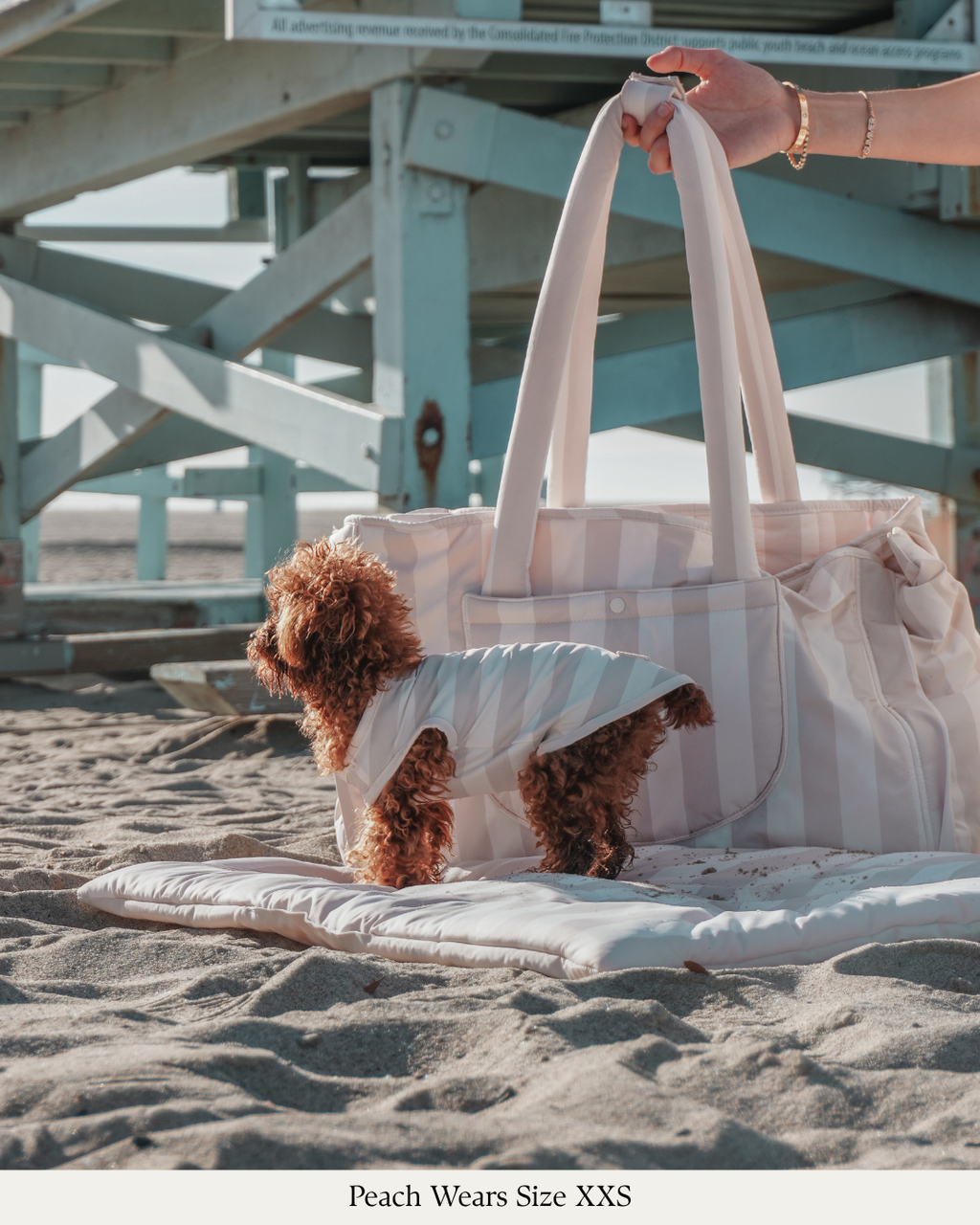Hazelnut Stripe | Summer Breeze Cooling Vest