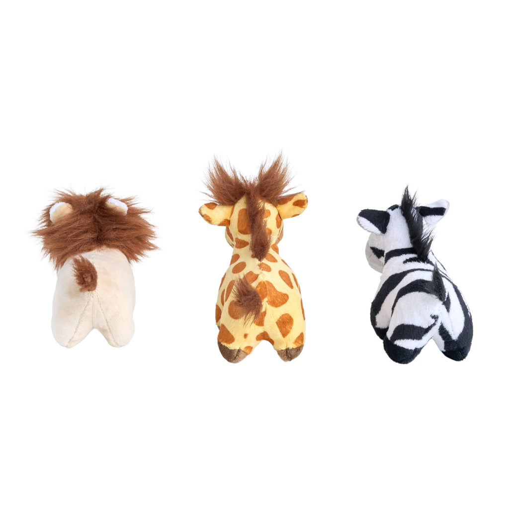 Miniz 3-Pack - Jungle Safari-dog toys