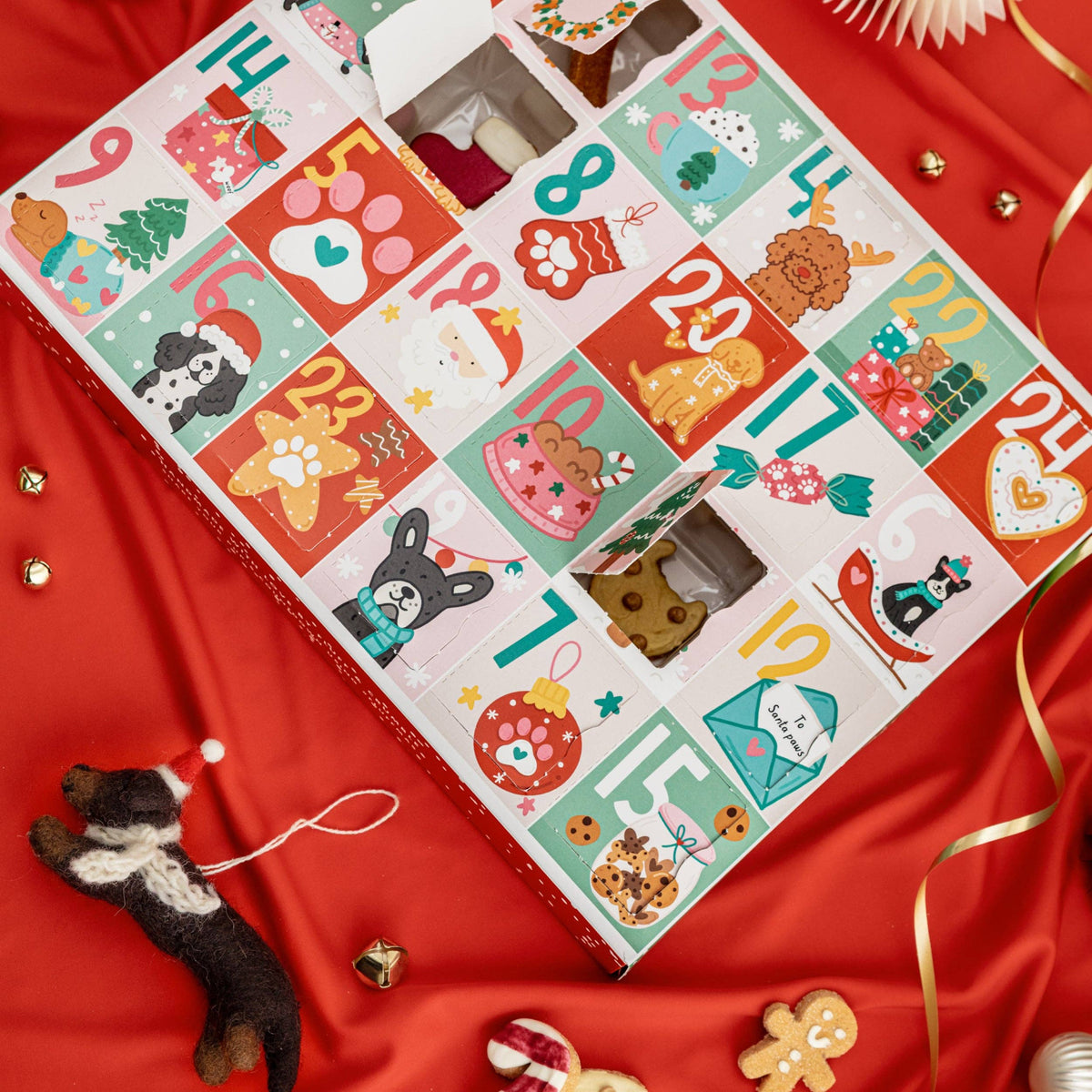 Christmas Biscuit Advent Calendar for Dogs