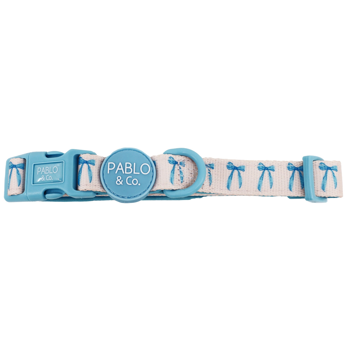 Baby blue bow collar pablo & Co