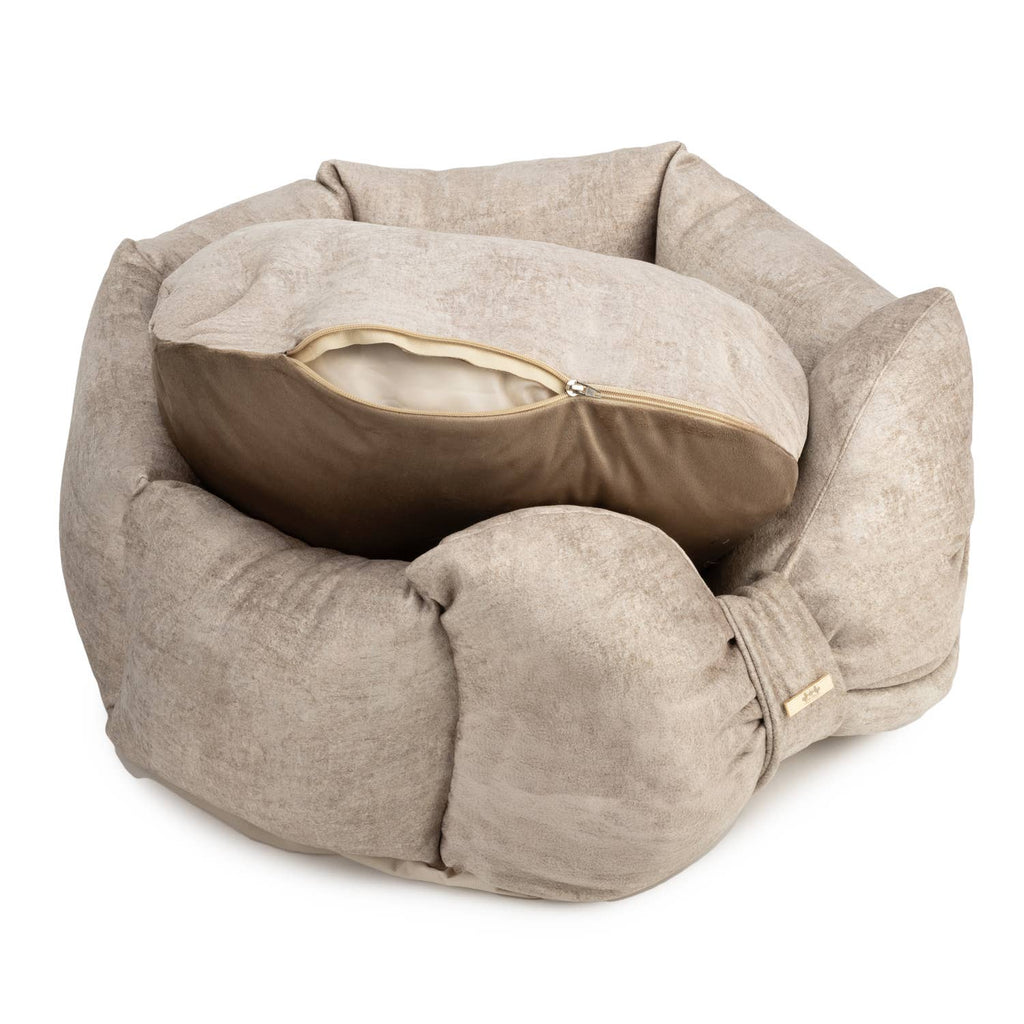 Bow Shaped Shell dog Bed