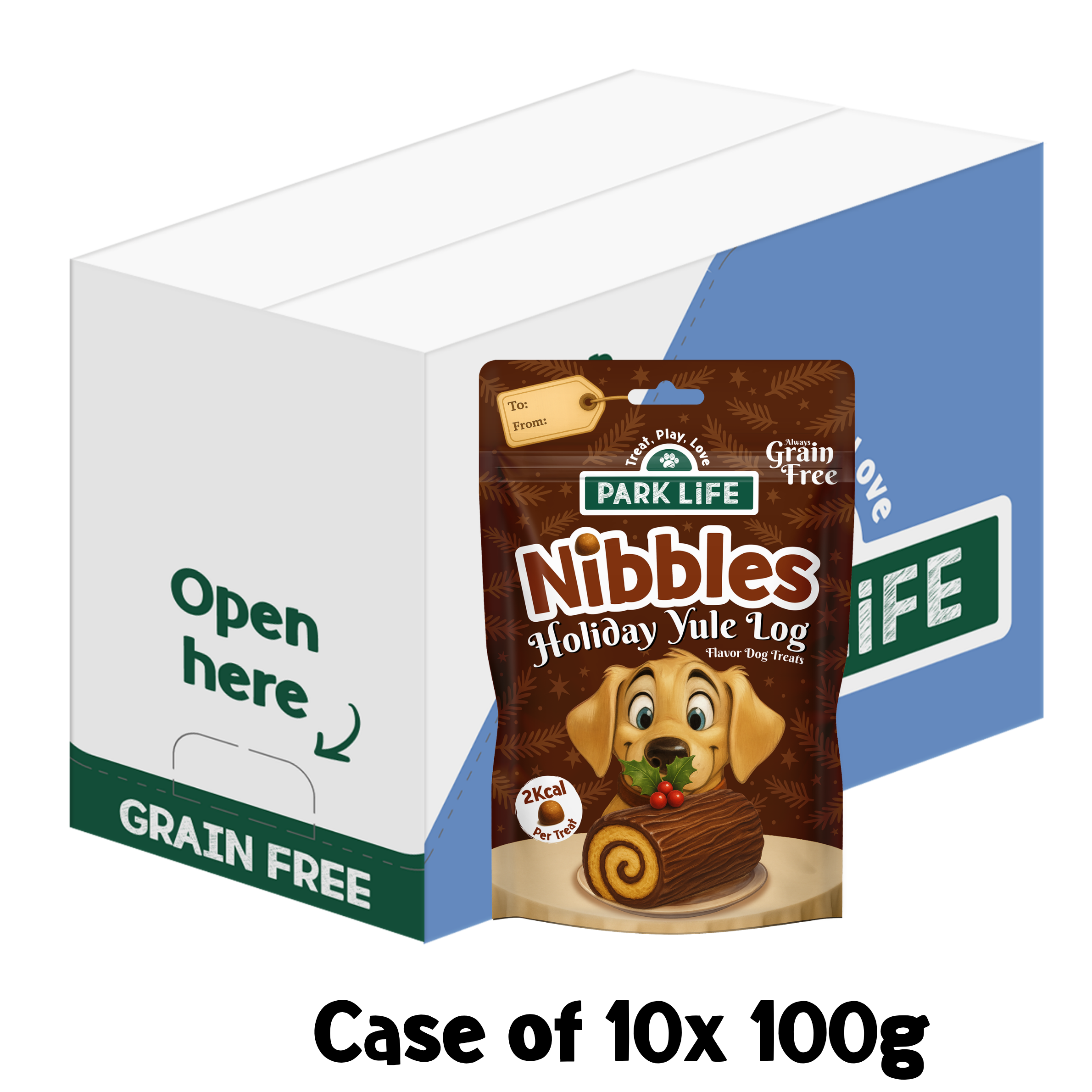 Nibbles Christmas Pudding 100g 10 PACK