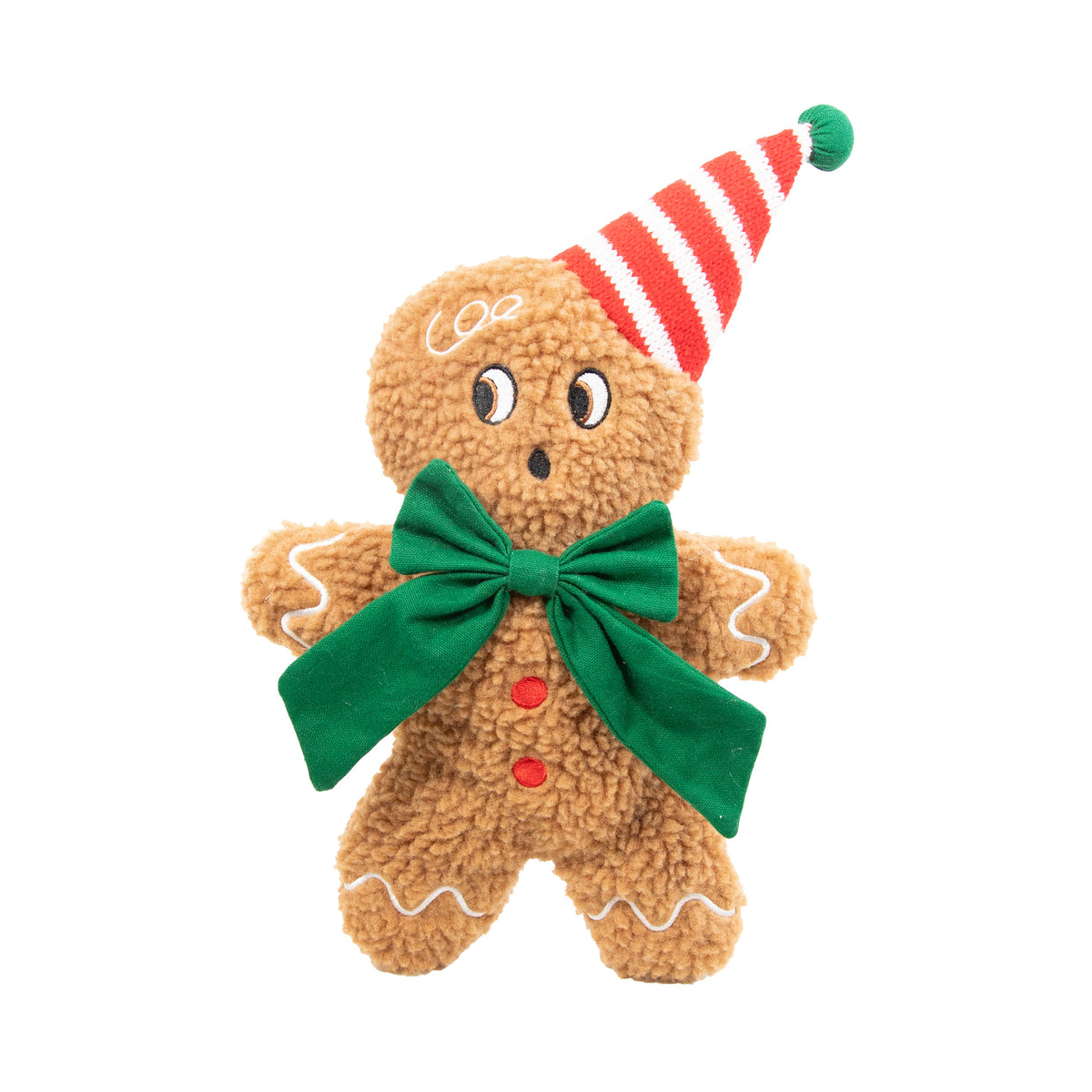 George Gingerbread Man Dog Toy