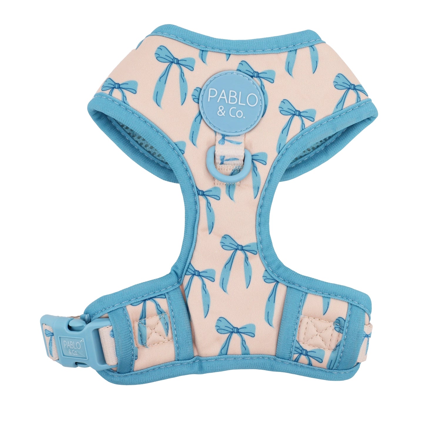 Baby blue bows harness