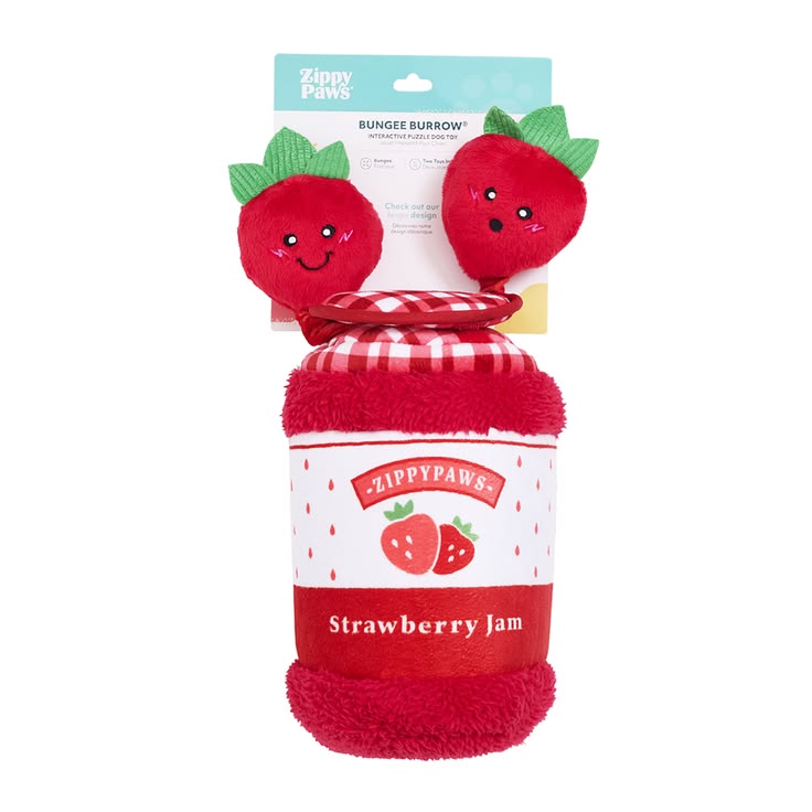 Bungee burrow strawberry jam