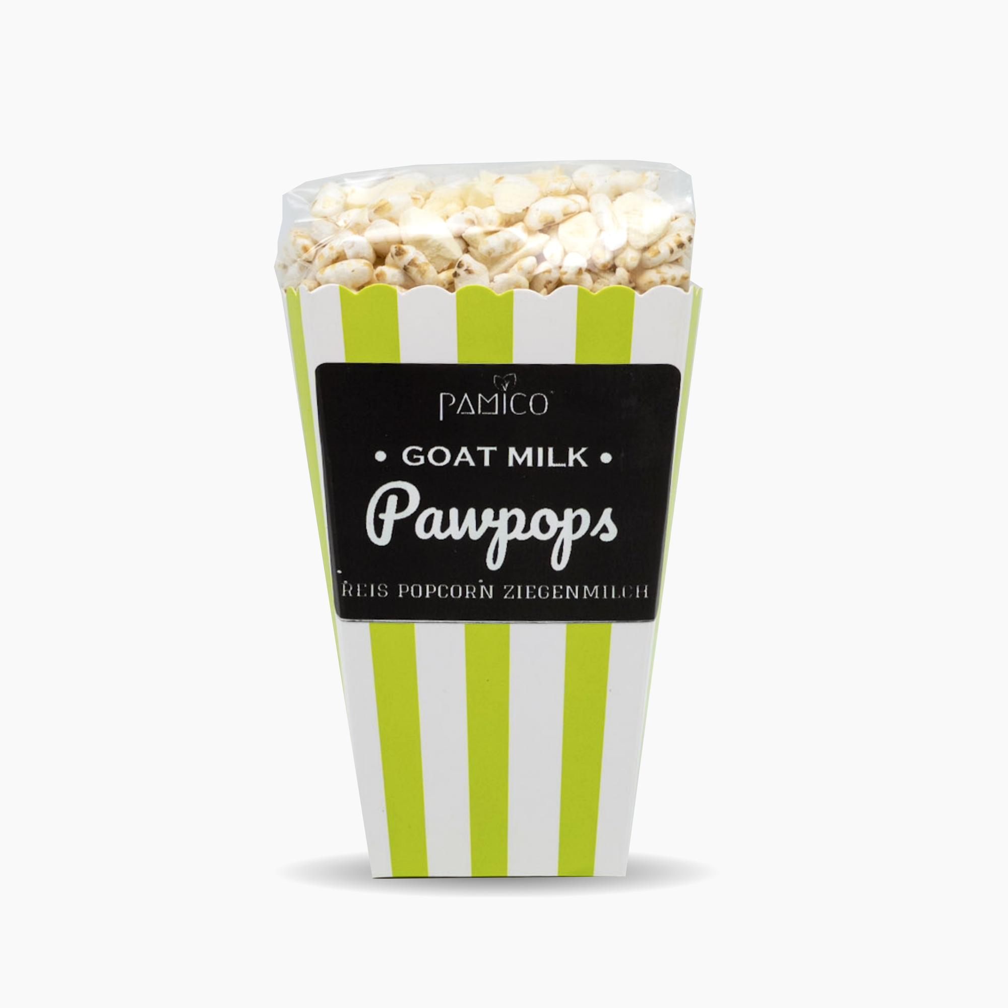 Rice pops with goat milk - dog popcorn puffed rice