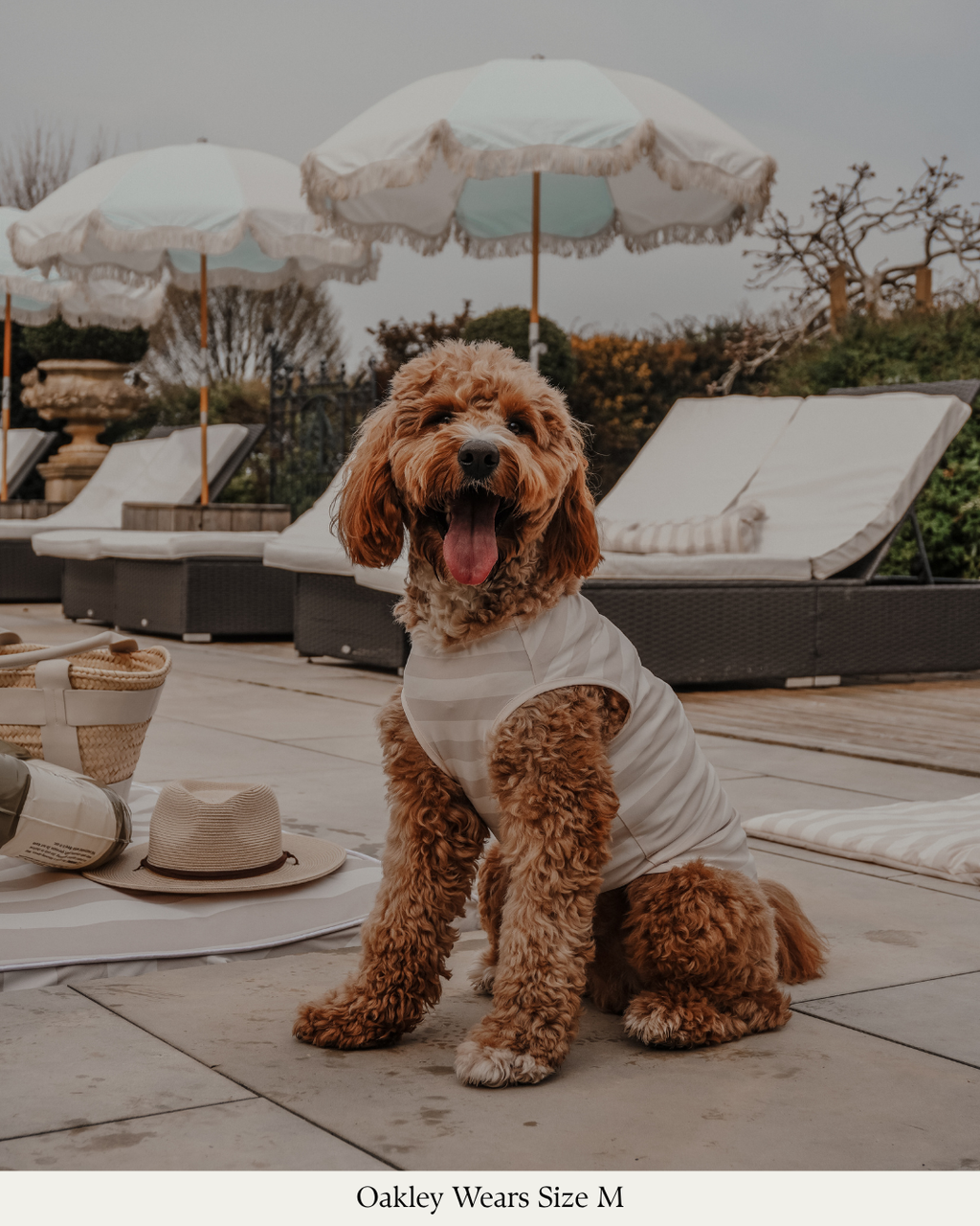 Hazelnut Stripe | Summer Breeze Cooling Vest