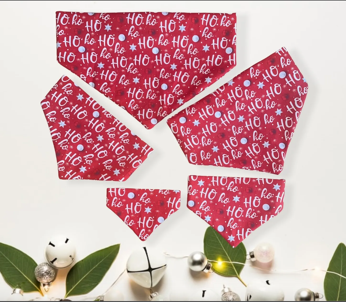 Ho Ho Ho Christmas Dog Bandana