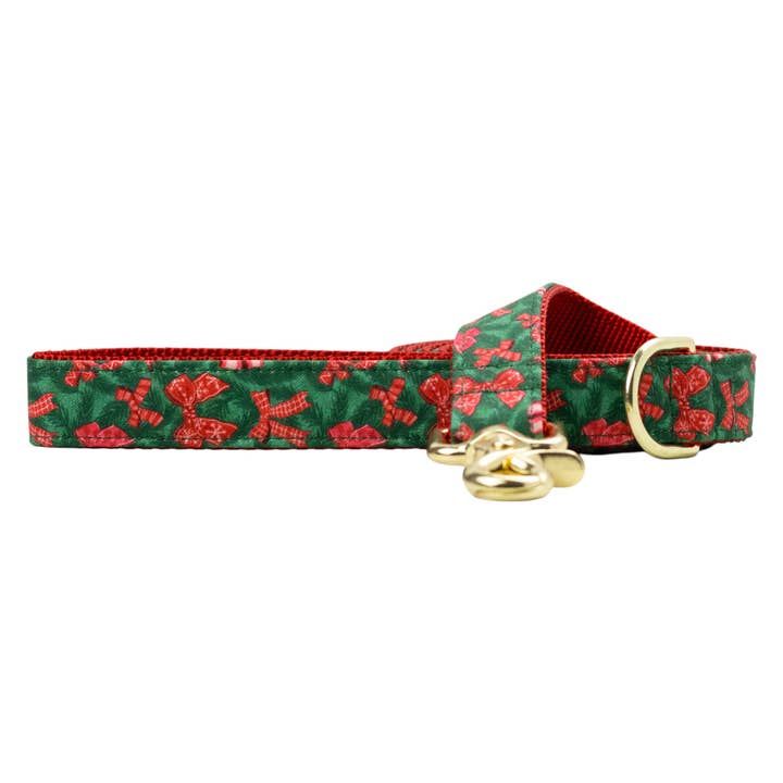 Crew Lala Christmas bow lead