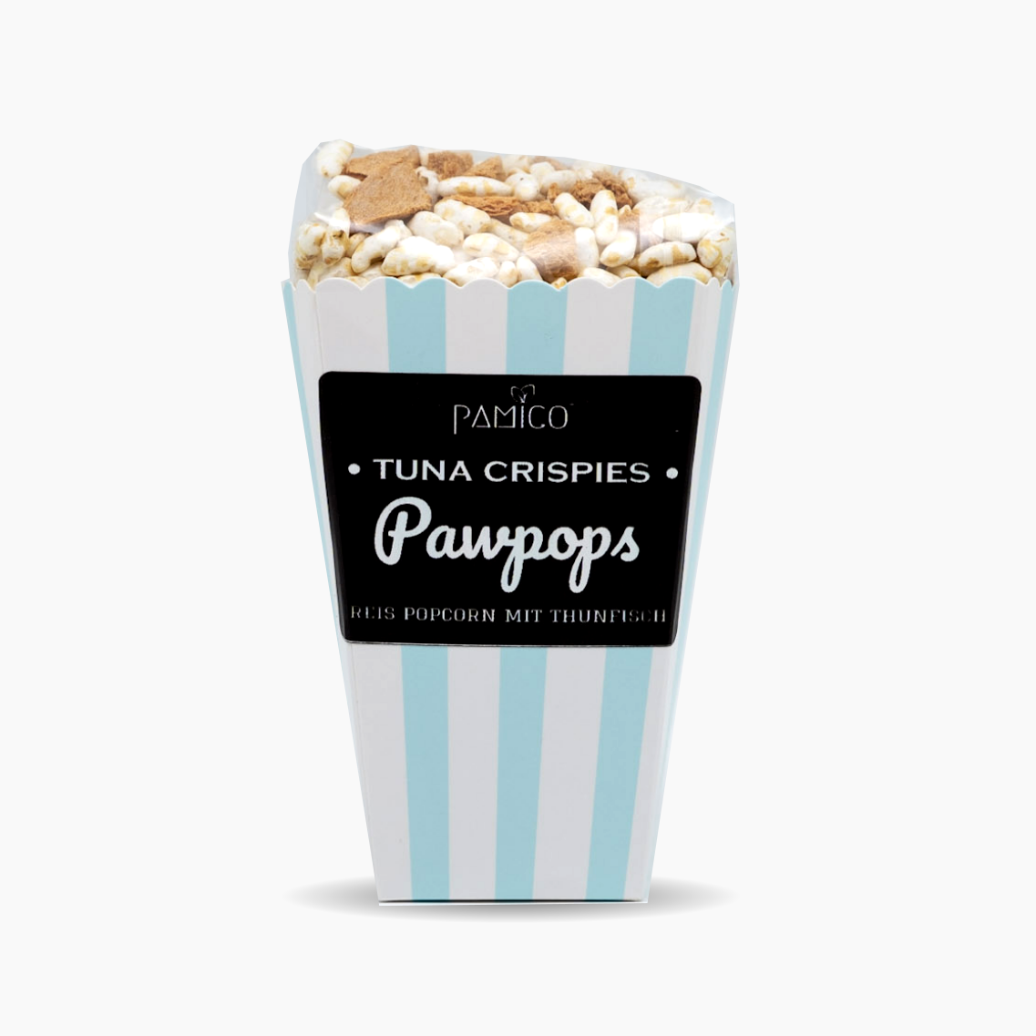 Rice pops with tuna - dog popcorn puffed rice
