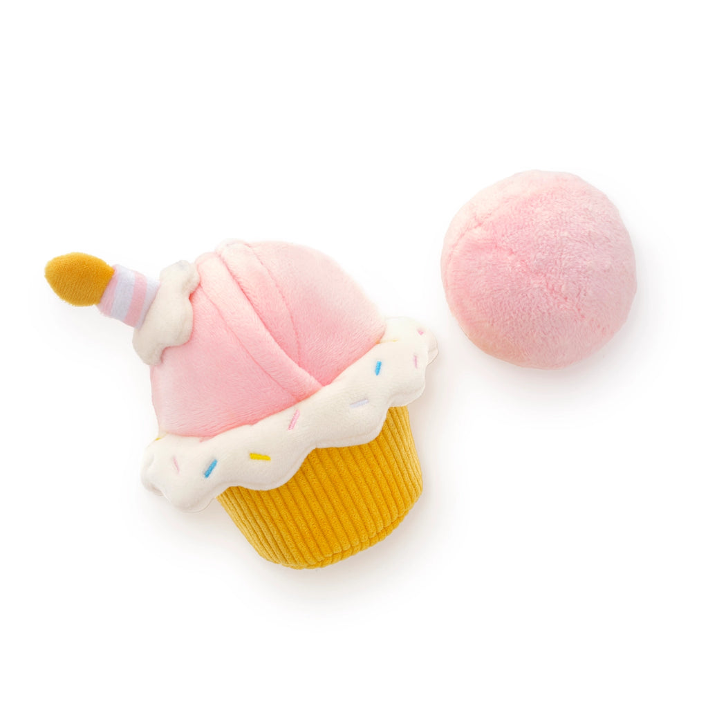Cupcake interactive snuffle dog toy