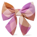 Bramble Flannel Lady Dog Bow