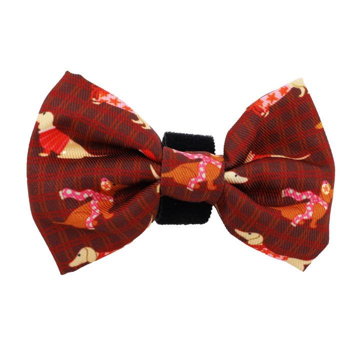 Merry Little Dachshunds bow tie