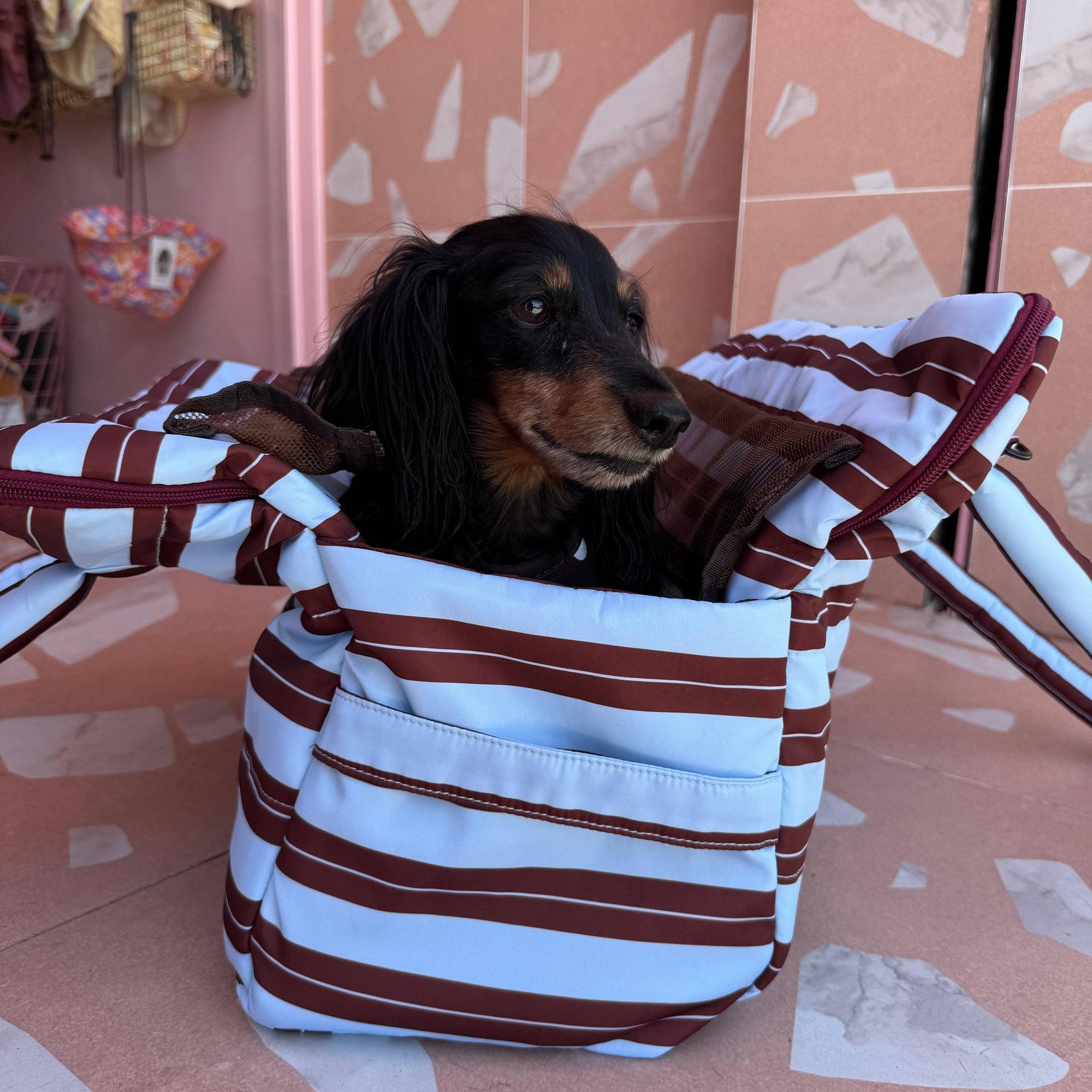 Sunday Stripes: Travel Bag