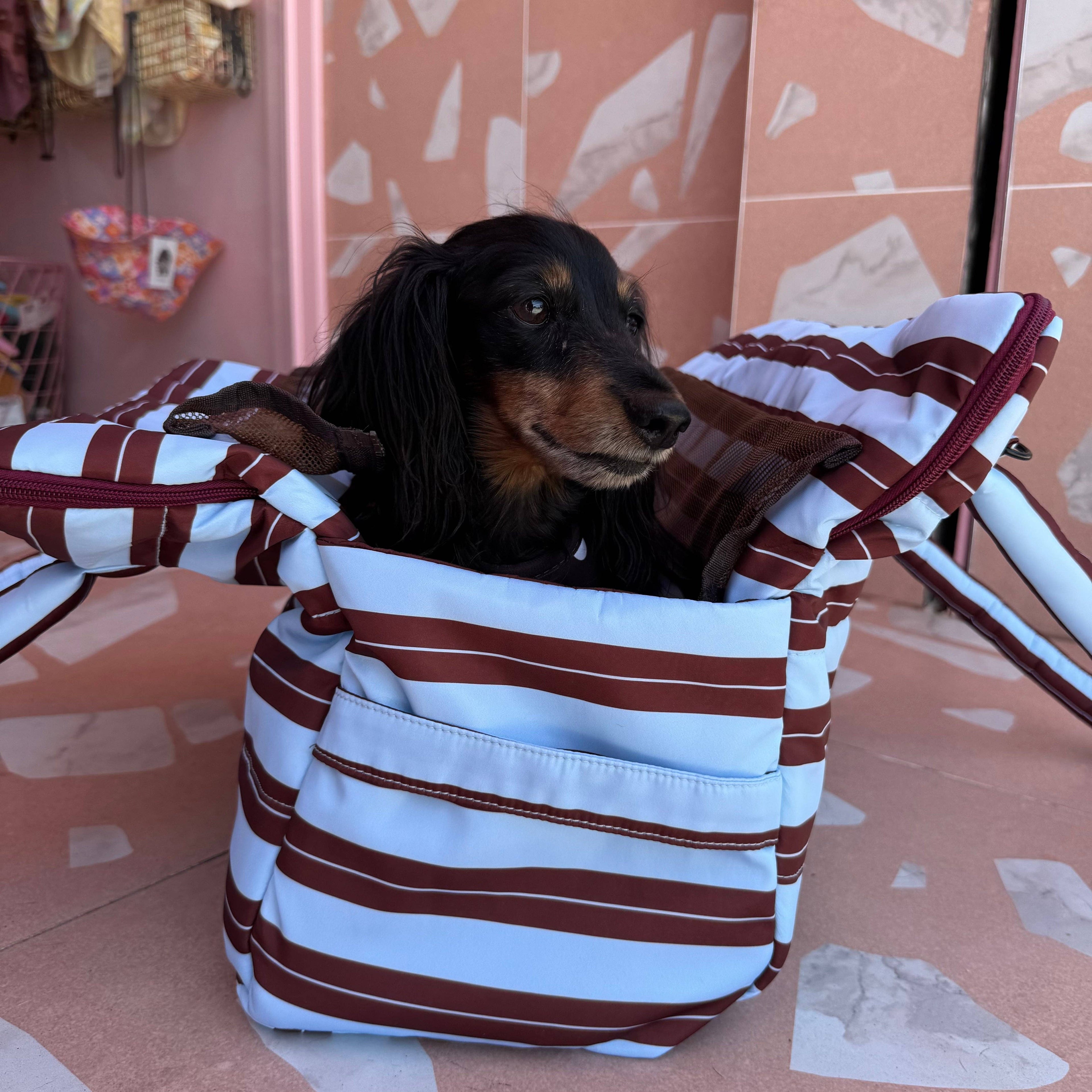 Sunday Stripes: Travel Bag