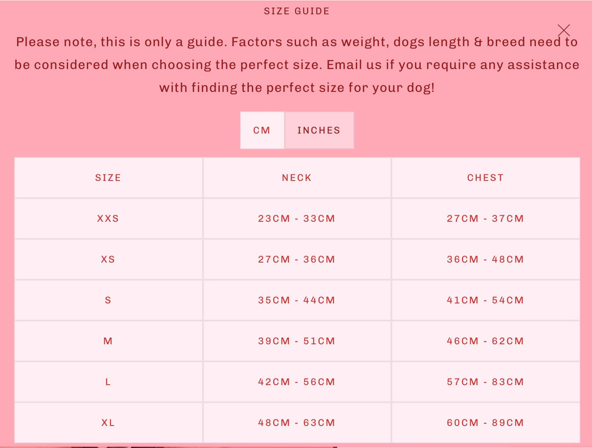 Petal dog harness